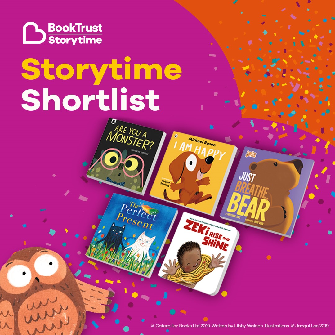BookTrust brings 50,000 children into over 2000 libraries with its Storytime programme and